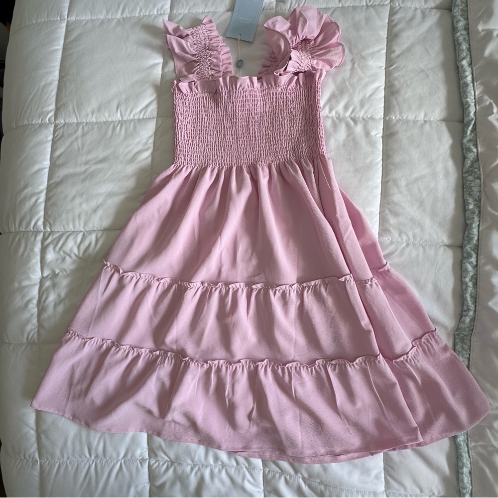 Hill House Ellie Sz S Pink Crepe